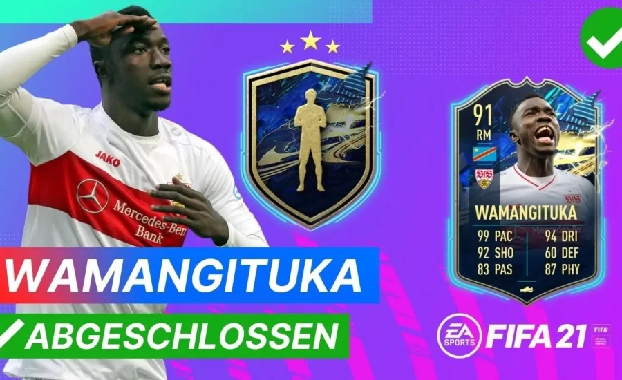 FIFA 21: Silas Wamangituka Bundesliga TOTS SBC - Cheapest solution