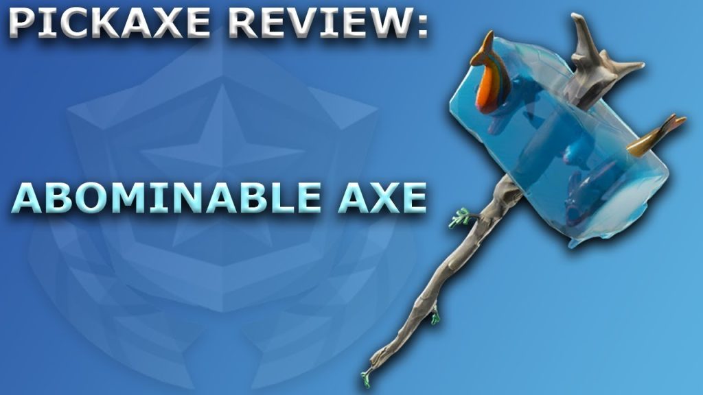 Fortnite Pickaxes - Abominable Axe 6 Fortnite Pickaxes - Abominable Axe