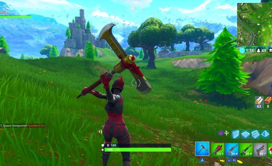 Fortnite Pickaxes - Axecalibur