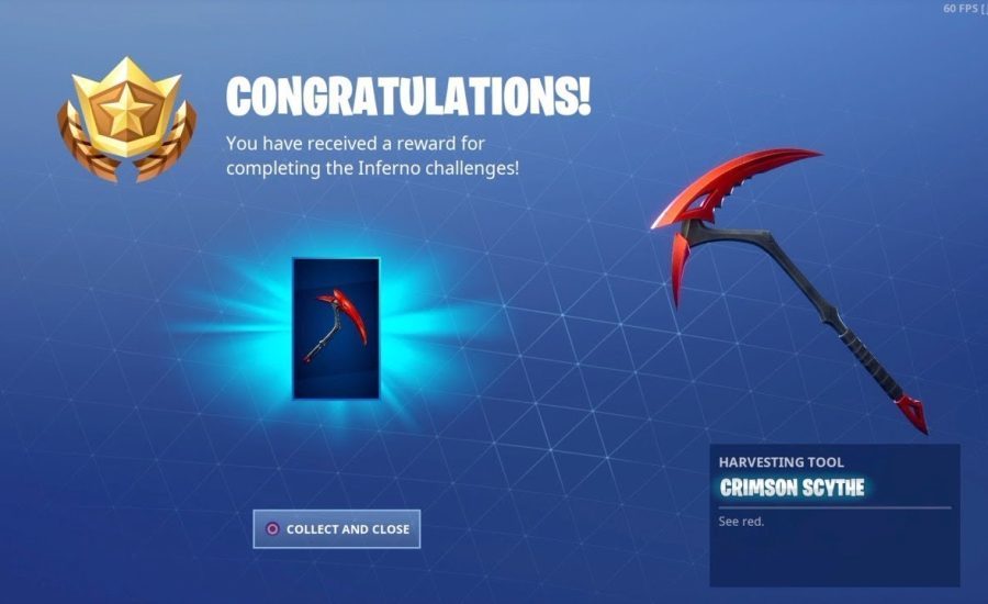 Fortnite Pickaxes - Crimson Scythe