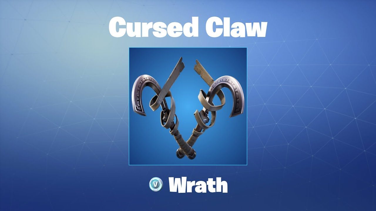 Fortnite Pickaxes - Cursed Claw