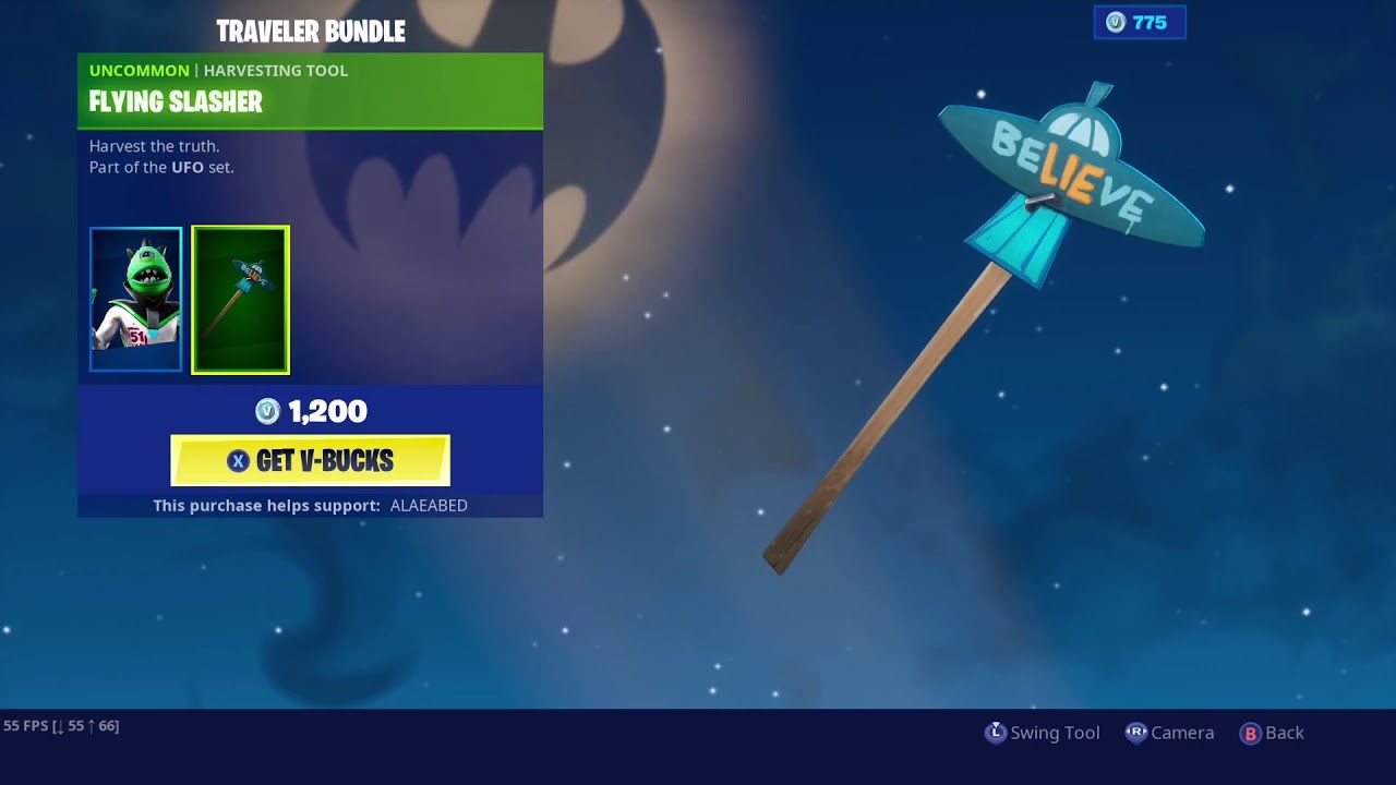 Fortnite Pickaxes - Flying Slasher