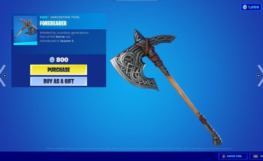 Fortnite Pickaxes - Forebearer