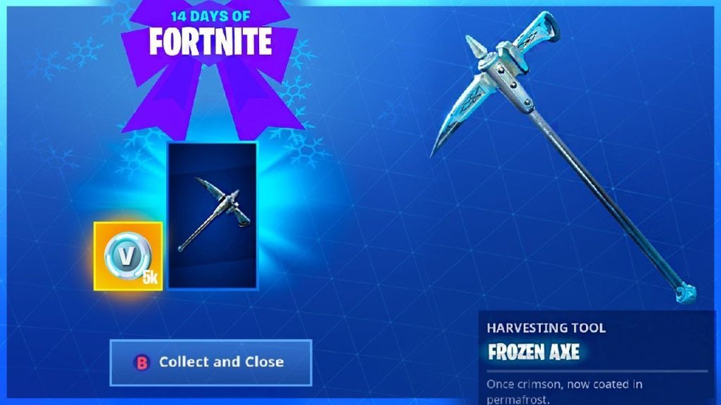 Fortnite Pickaxes - Frozen Axe