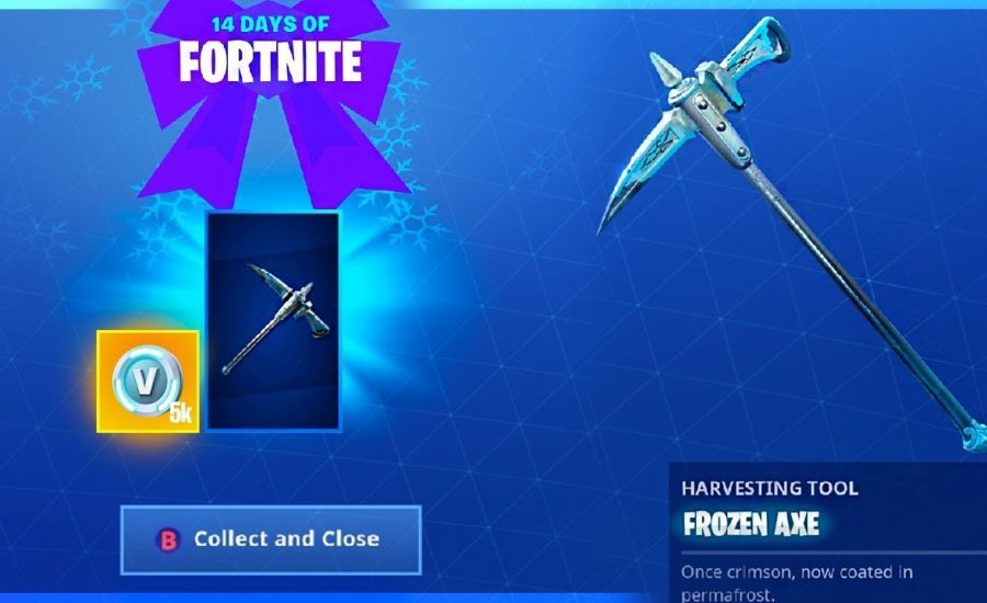 Fortnite Pickaxes - Frozen Axe