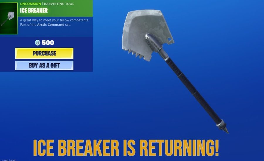 Fortnite Pickaxes - Ice Breaker