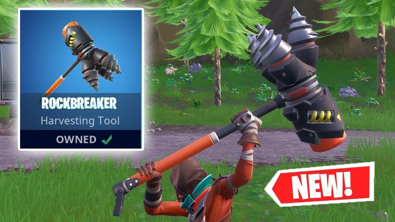 Fortnite Pickaxes - Rockbreaker