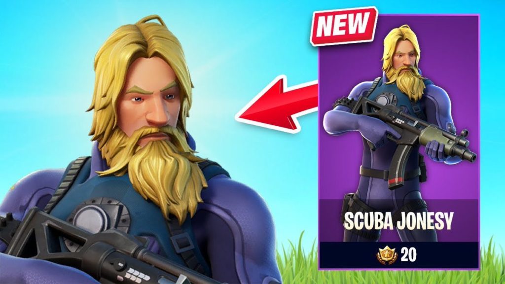 Fortnite Skins - Scuba Jonesy