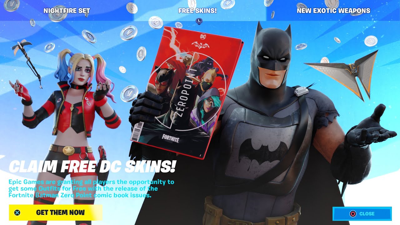 Fortnite Skins – DC (Set)