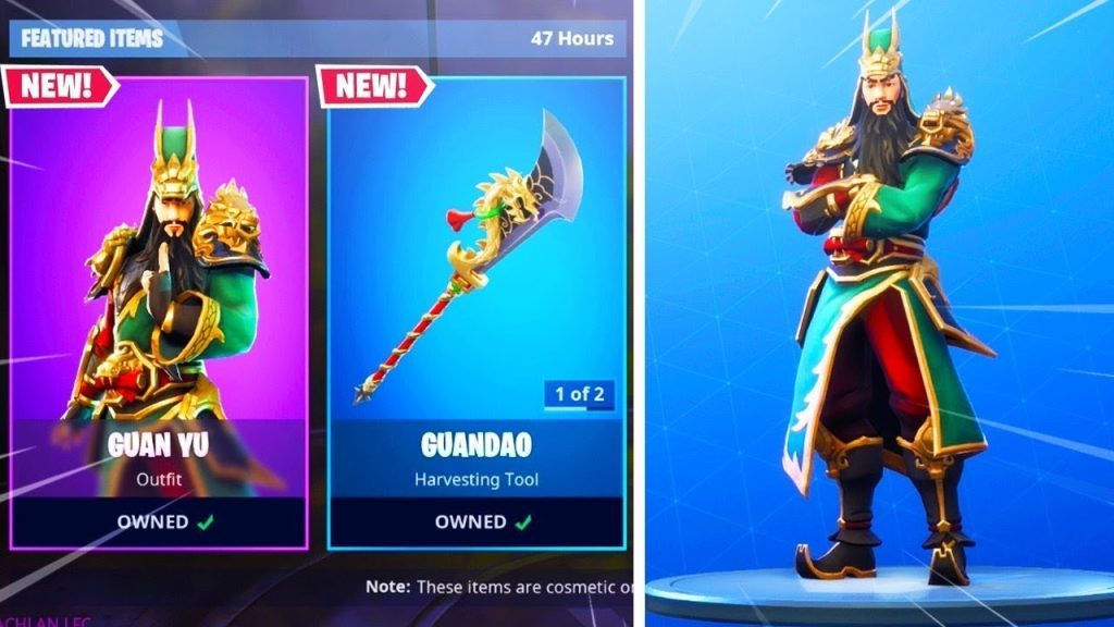 Fortnite Skins – Guan Yu