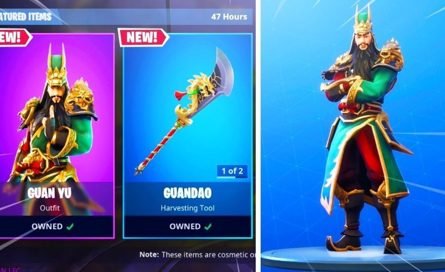 Fortnite Skins – Guan Yu