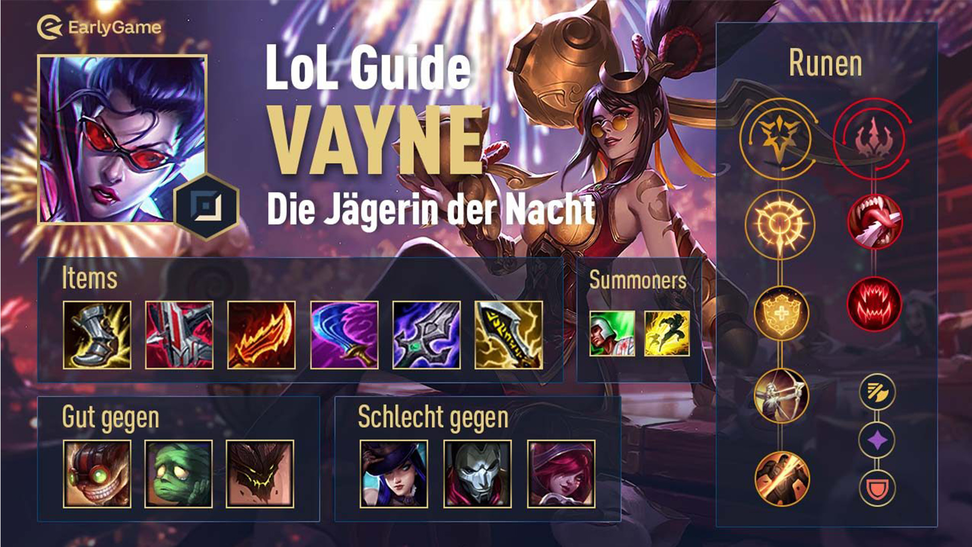 League of Legends Guides- Vayne Champion