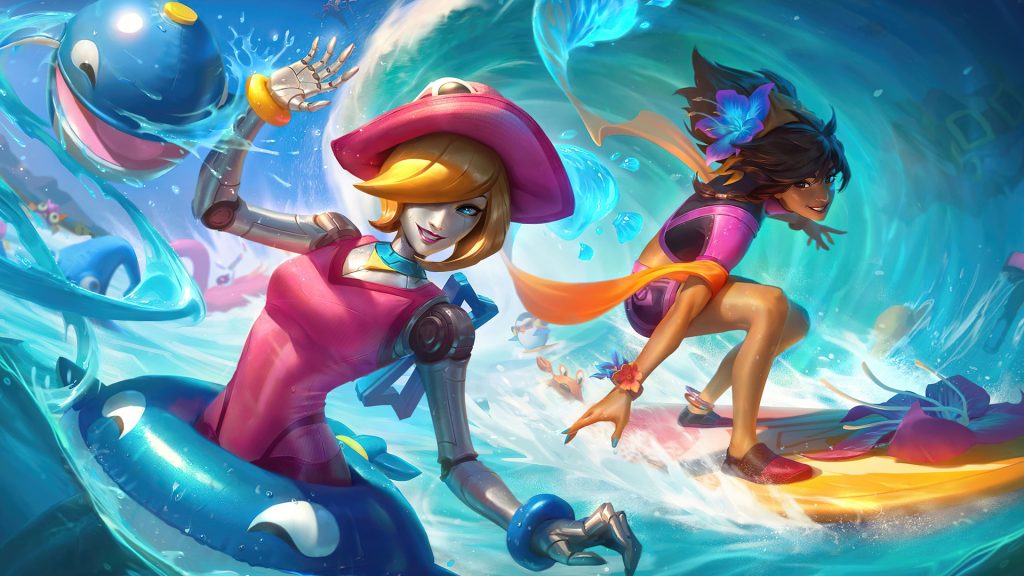 League of Legends Skins-Pool Party