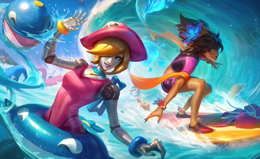 League of Legends Skins-Pool Party