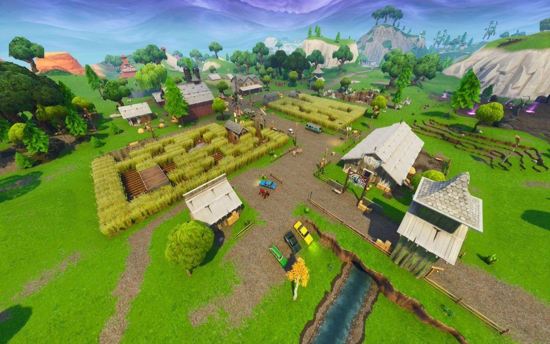 Maps Fortnite – Fatal Fields