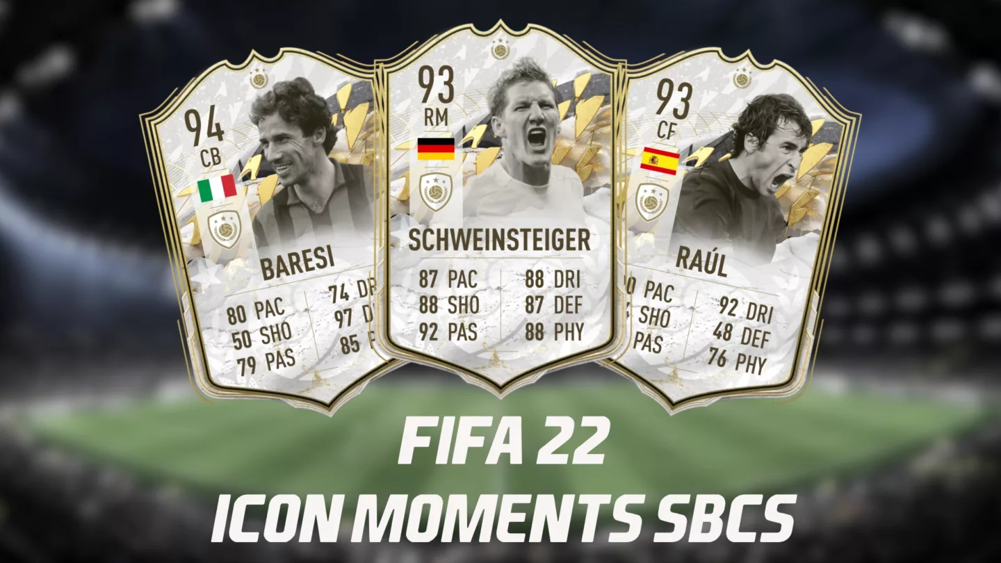 FIFA 22 Icon Moments SBC Tracker: Which icons are worthwhile?