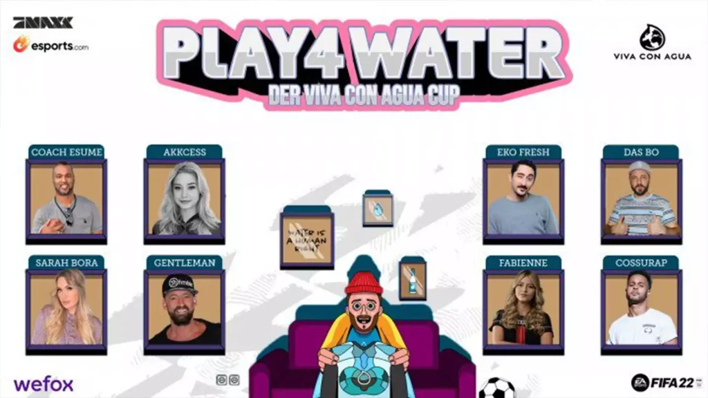 'Play4Water - the Viva con Agua Cup'. - #eSportsNews #eSports #FIFA