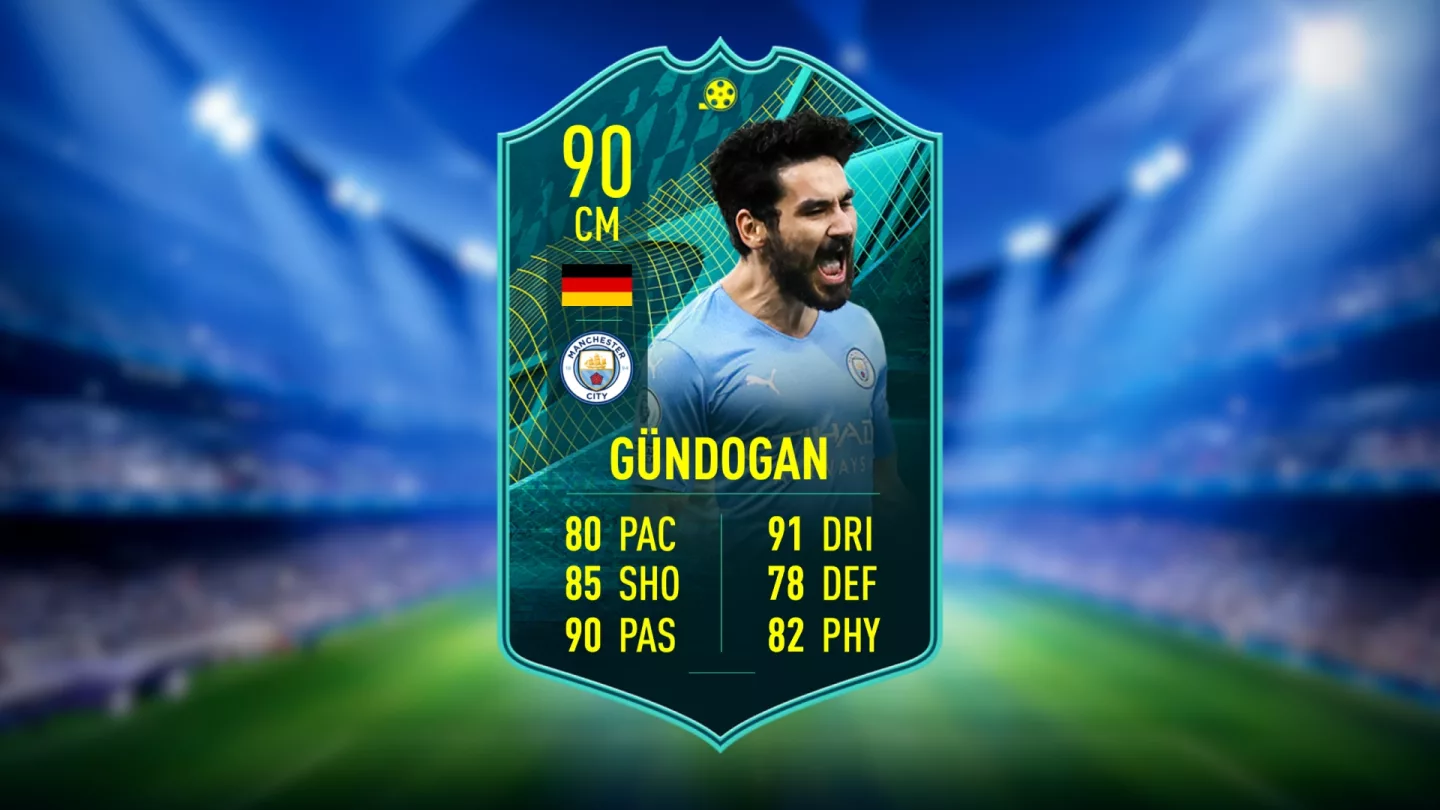 Player Moments Gundogan SBC in FIFA 22 - cheapest solution