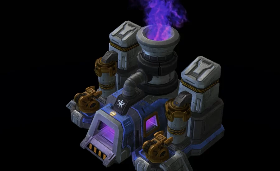 Starcraft Buildings - Refinery