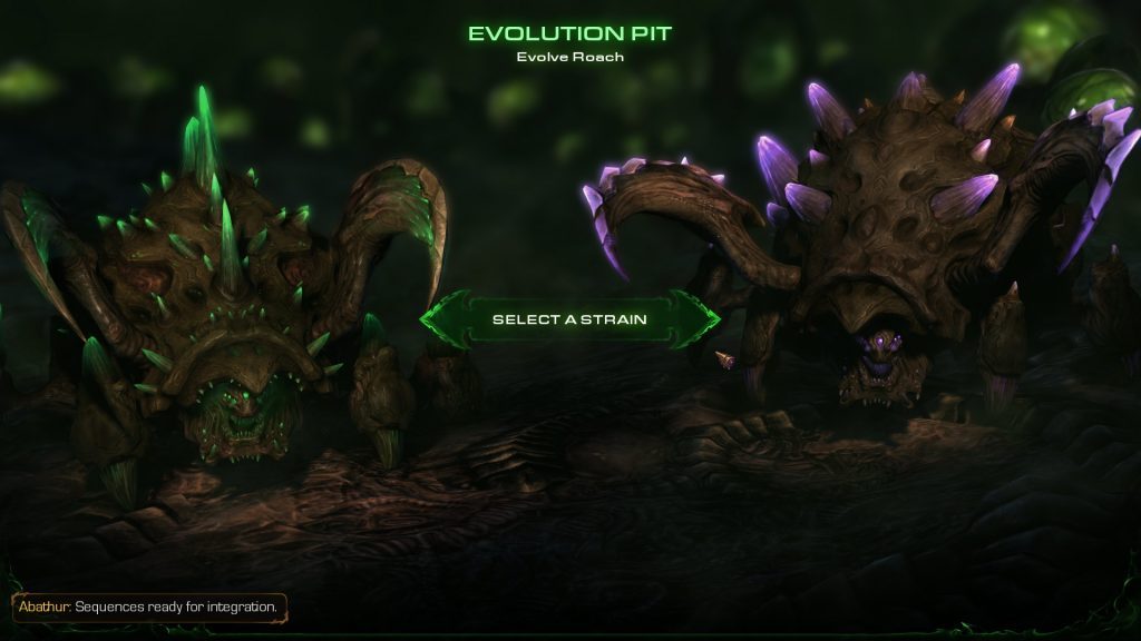 Starcraft Missions - Evolution of Roaches