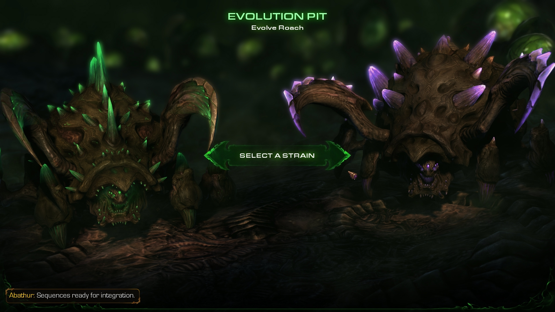 Starcraft Missions - Evolution of Roaches