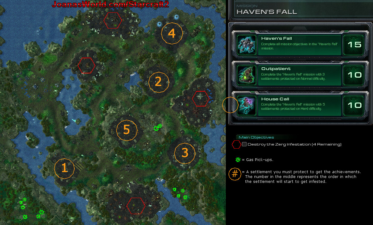 Starcraft Missions - Haven's Fall