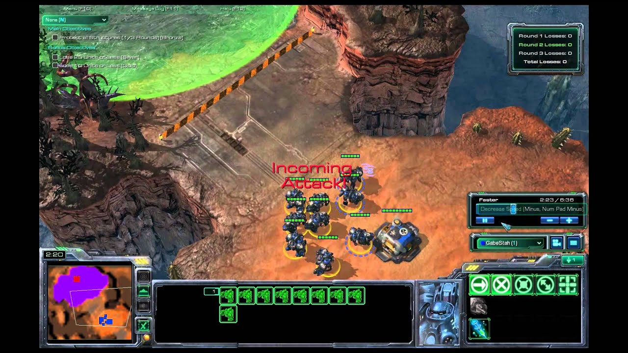 Starcraft Missions - Tactical Commends