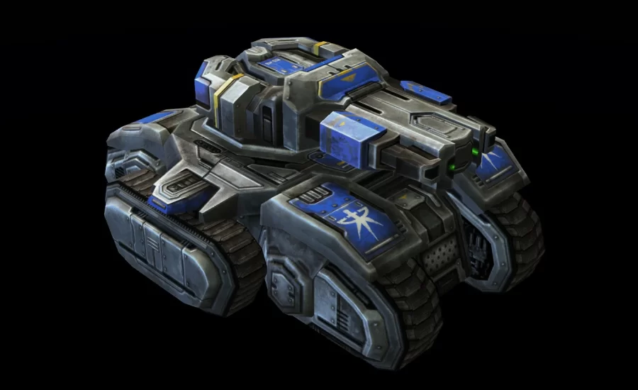 Starcraft Units - Siege Tank