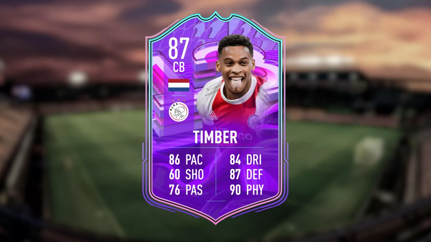 FIFA 22: FUT Birthday SBC ft. Jurriën Timber - Cheapest solution