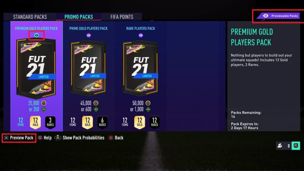 FUT Preview Packs in FIFA 21 - What's behind them?