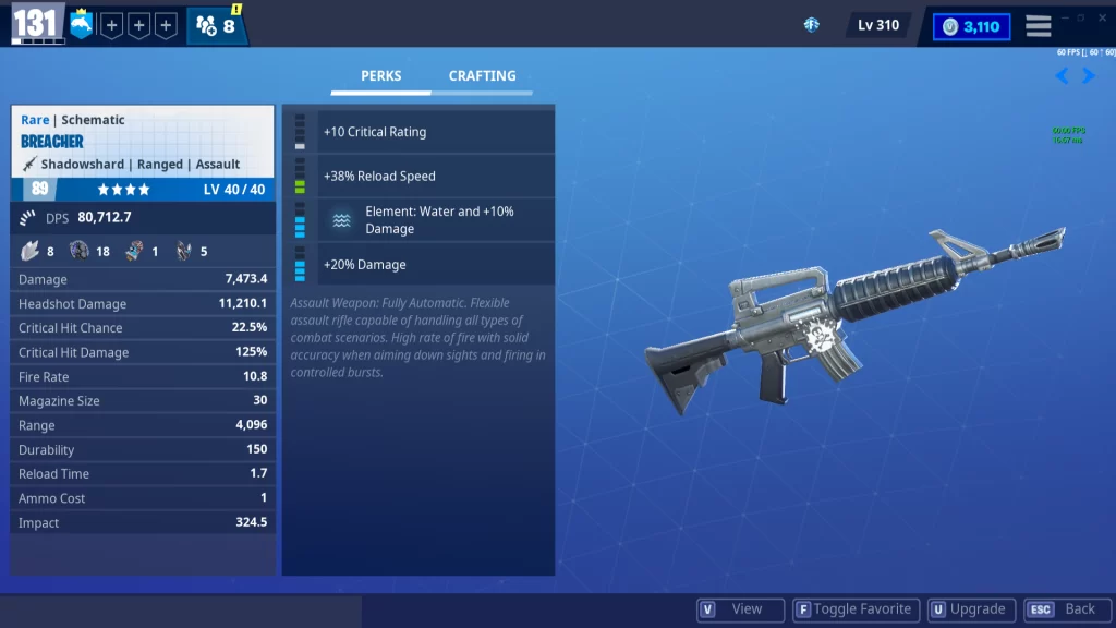 Weapons Fortnite - Breacher