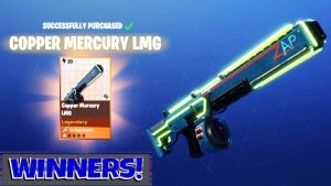 Weapons Fortnite – Mercury LMG