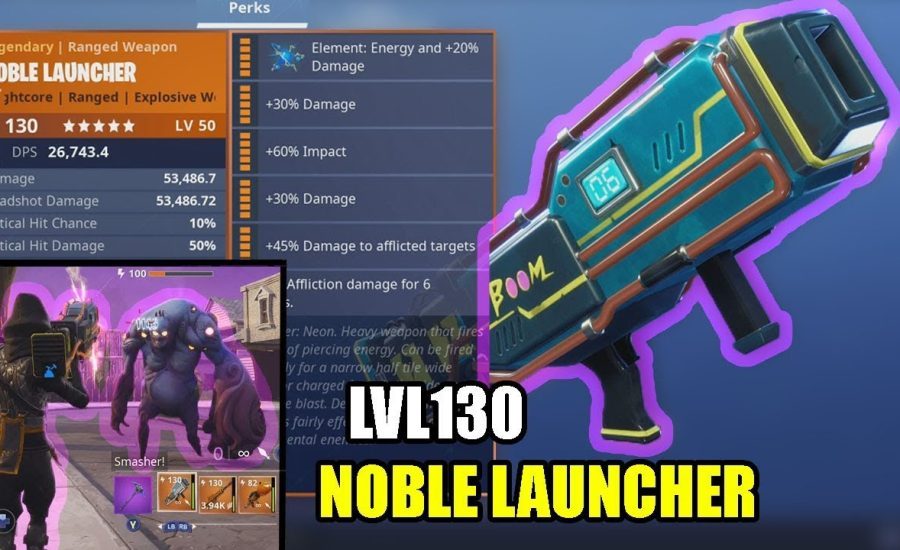 Weapons Fortnite - Noble Launcher