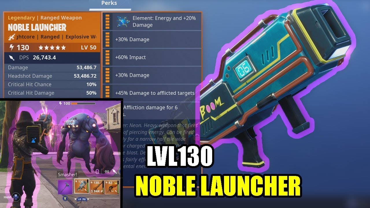 Weapons Fortnite - Noble Launcher