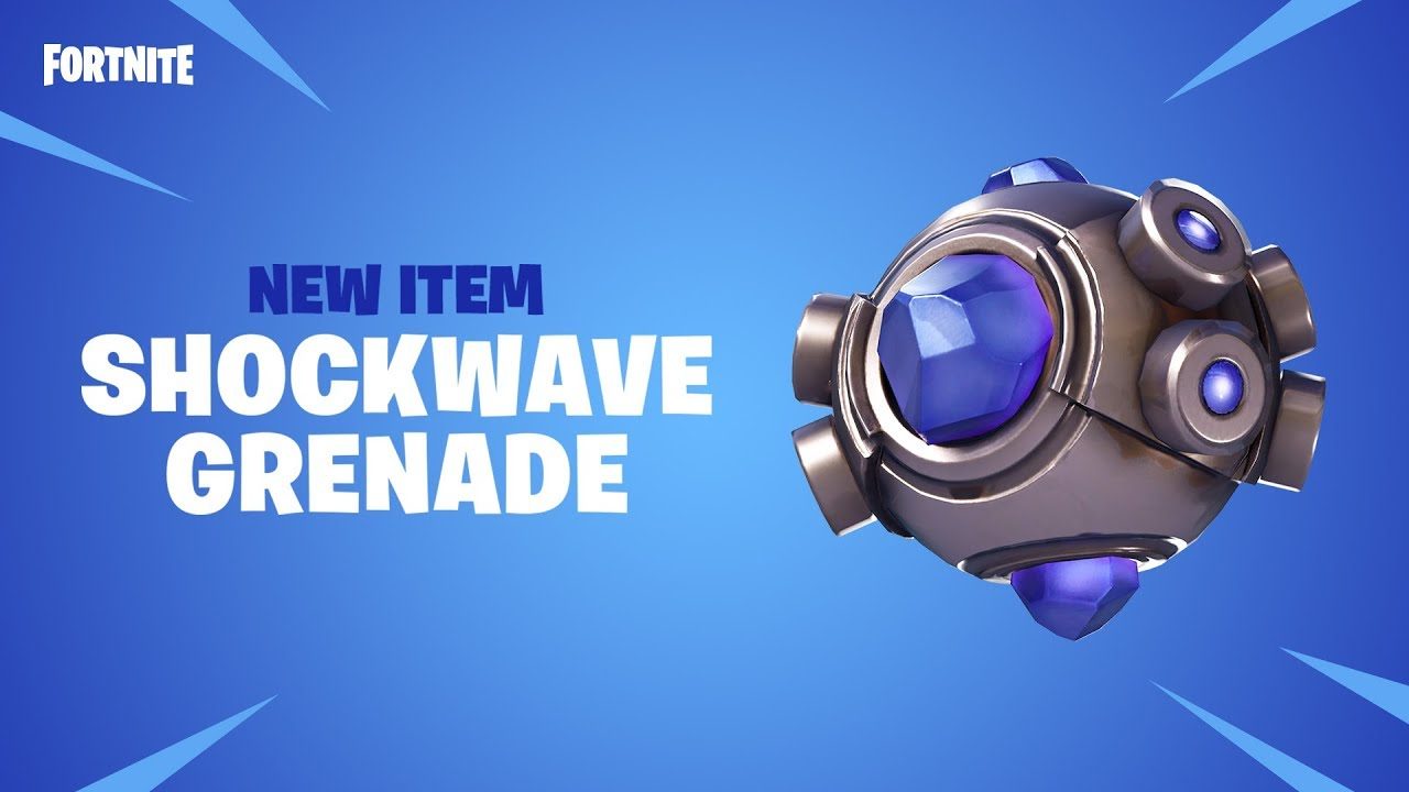 Weapons Fortnite - Shockwave Grenade