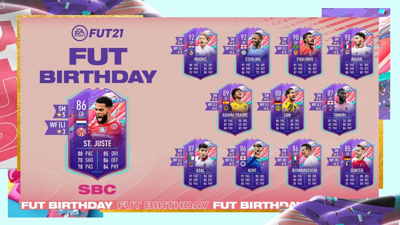 FUT Birthday Jeremiah St. Juste SBC Solution