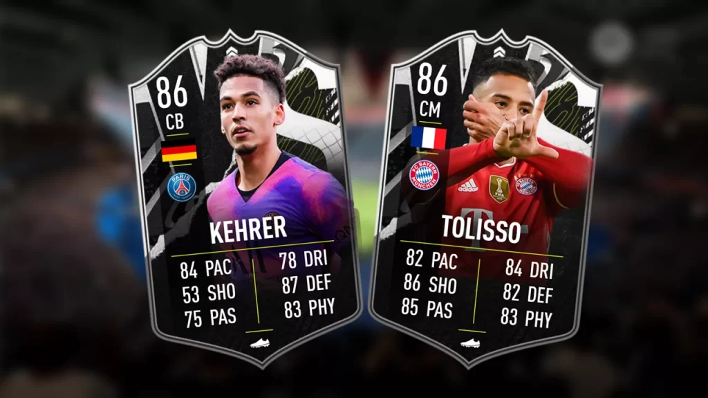 FUT Showdown-SBC Thilo Kehrer vs Corentin Tolisso