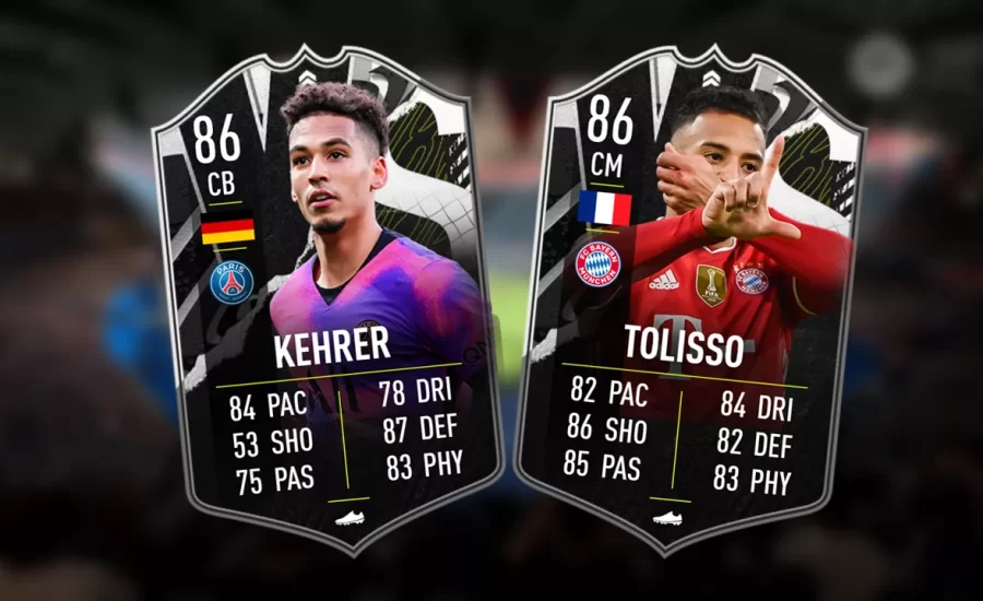 FUT Showdown-SBC Thilo Kehrer vs Corentin Tolisso