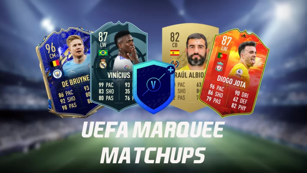 FIFA 22 UEFA Top Matches (Marquee Matchups) SBC - Cheapest Solution