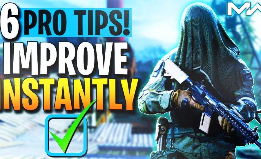 6 BEST TIPS TO IMPROVE AT MODERN WARFARE RIGHT NOW! (How to Get Better at Modern Warfare)