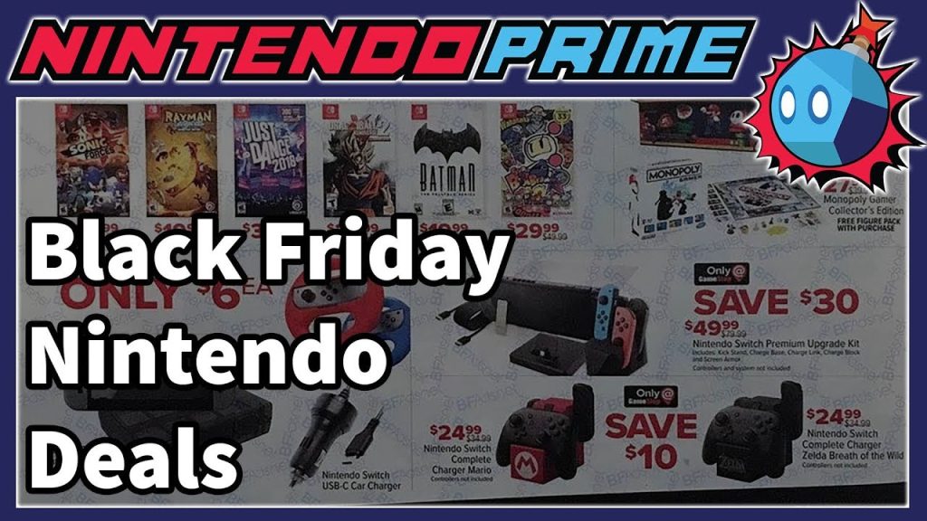 All the Best Nintendo Switch, 3DS, and Wii U Black Friday Deals