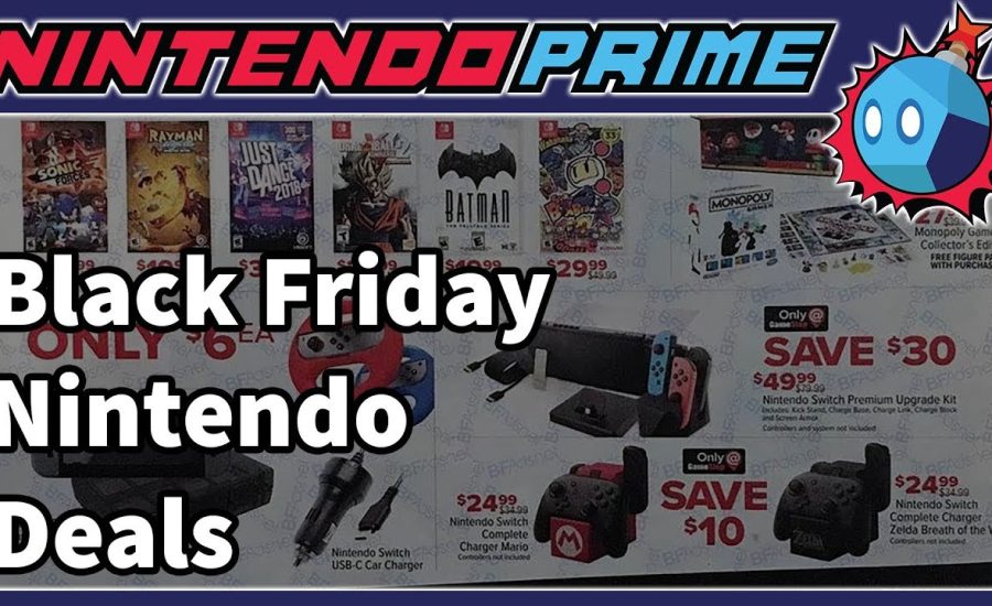 All the Best Nintendo Switch, 3DS, and Wii U Black Friday Deals