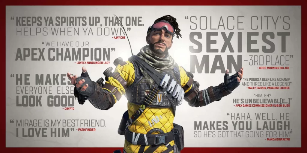 Apex Legends Mirage might soon get a rework