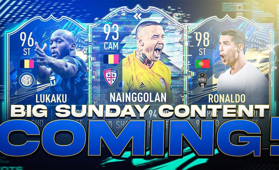 BIG SUNDAY CONTENT COMING! SERIE A TOTS UPGRADE PACKS! FIFA 21 Ultimate Team