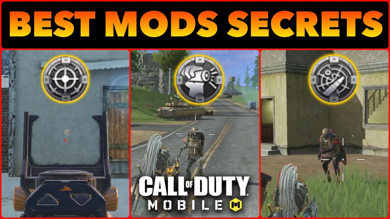 Best Mods Secret Tips & Tricks in Call of Duty Mobile Battle Royale