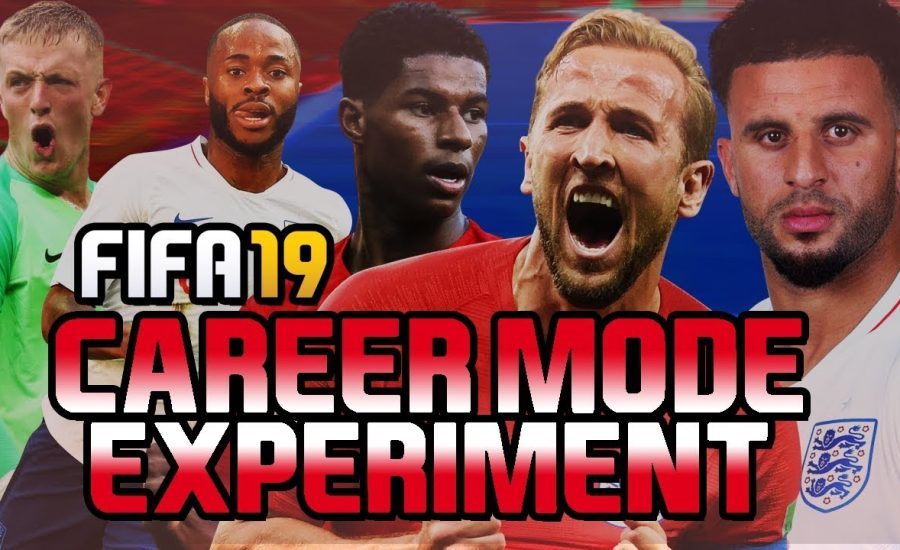 CAN THE 2018 ENGLAND WORLD CUP SQUAD WIN THE PREMIER LEAGUE? FIFA 19 CAREER MODE EXPERIMENT