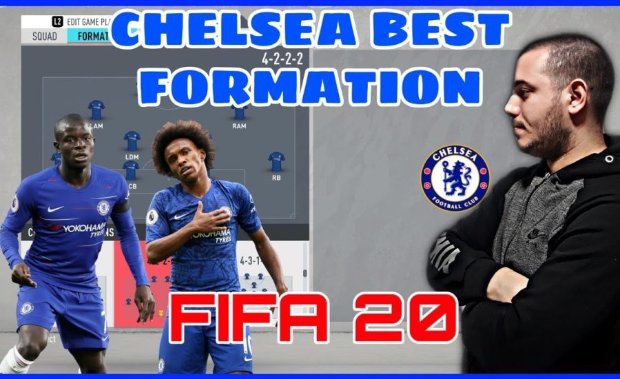 CHELSEA - BEST FORMATION, CUSTOM TACTICS & PLAYER INSTRUCTIONS! FIFA 20