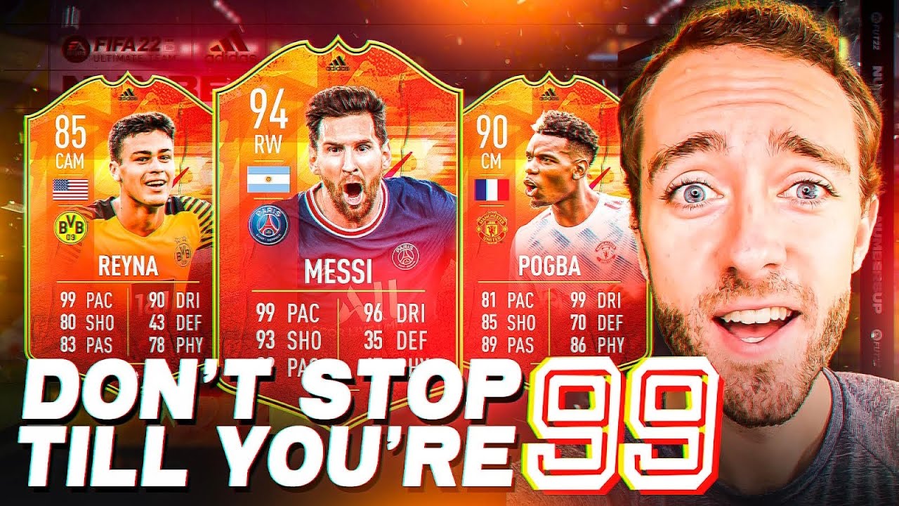 DON'T STOP 'TILL YOU'RE 99! NEW ADIDAS NUMBERSUP PROMO FRIDAY! FIFA 22 Ultimate Team