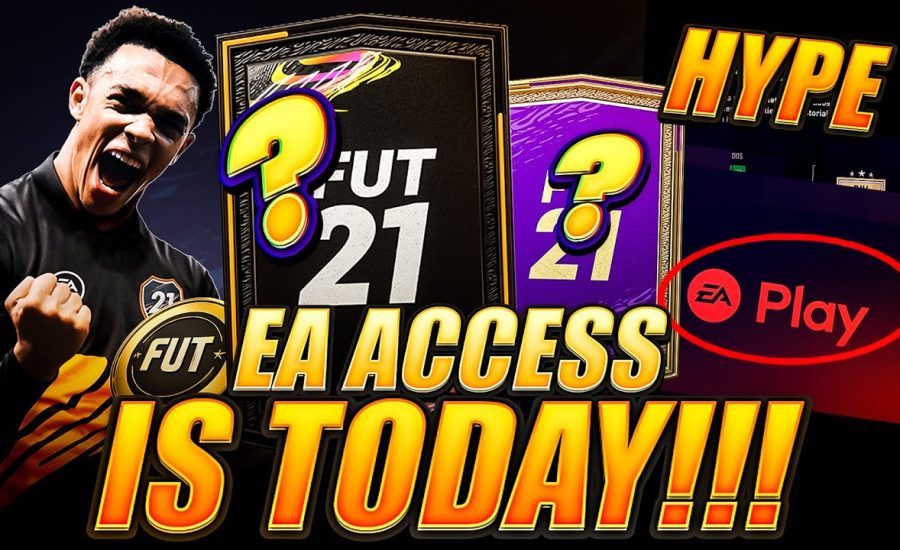 EA ACCESS IS TODAY! FIRST DAY WEB APP MARKET MOVES! FIFA 21 Ultimate Team