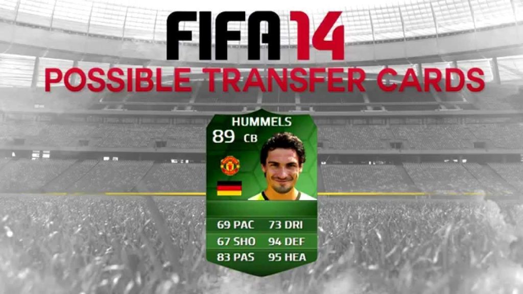 FIFA 14 SUMMER POTENTIAL TRANSFER CARDS
